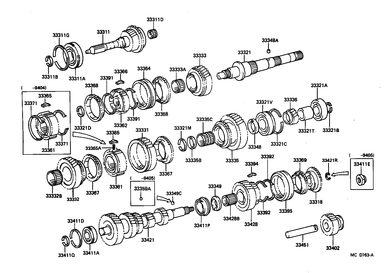  HIACE QUICK DELIVERY |  TRANSMISSION GEAR MTM