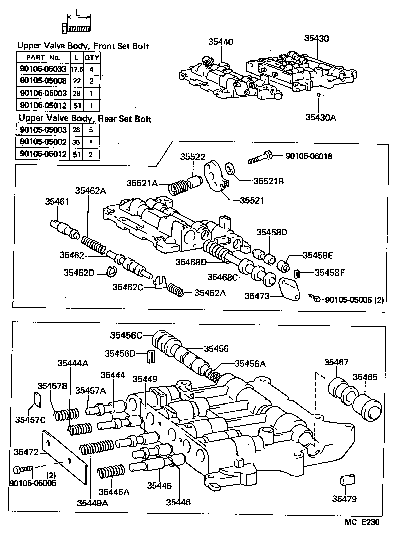  HIACE QUICK DELIVERY |  VALVE BODY OIL STRAINER ATM