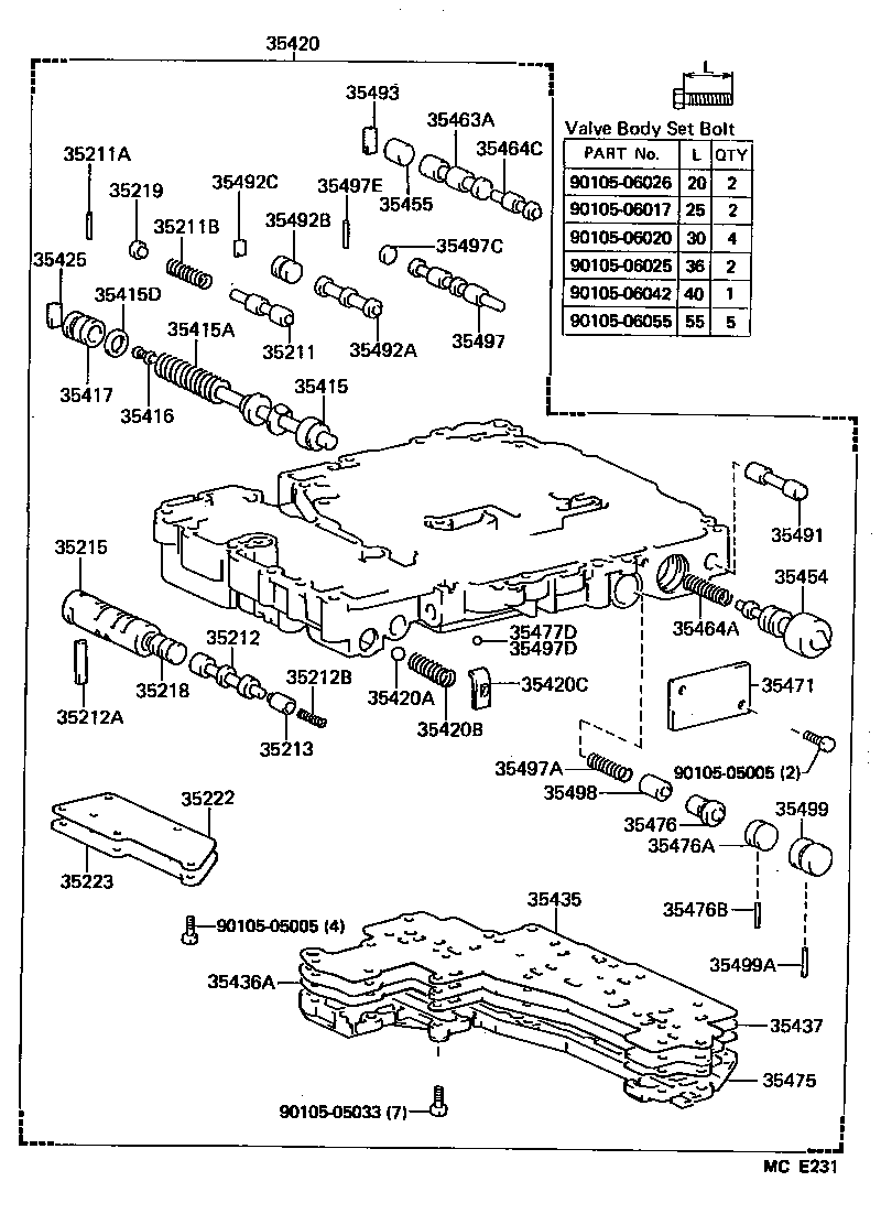  HIACE QUICK DELIVERY |  VALVE BODY OIL STRAINER ATM