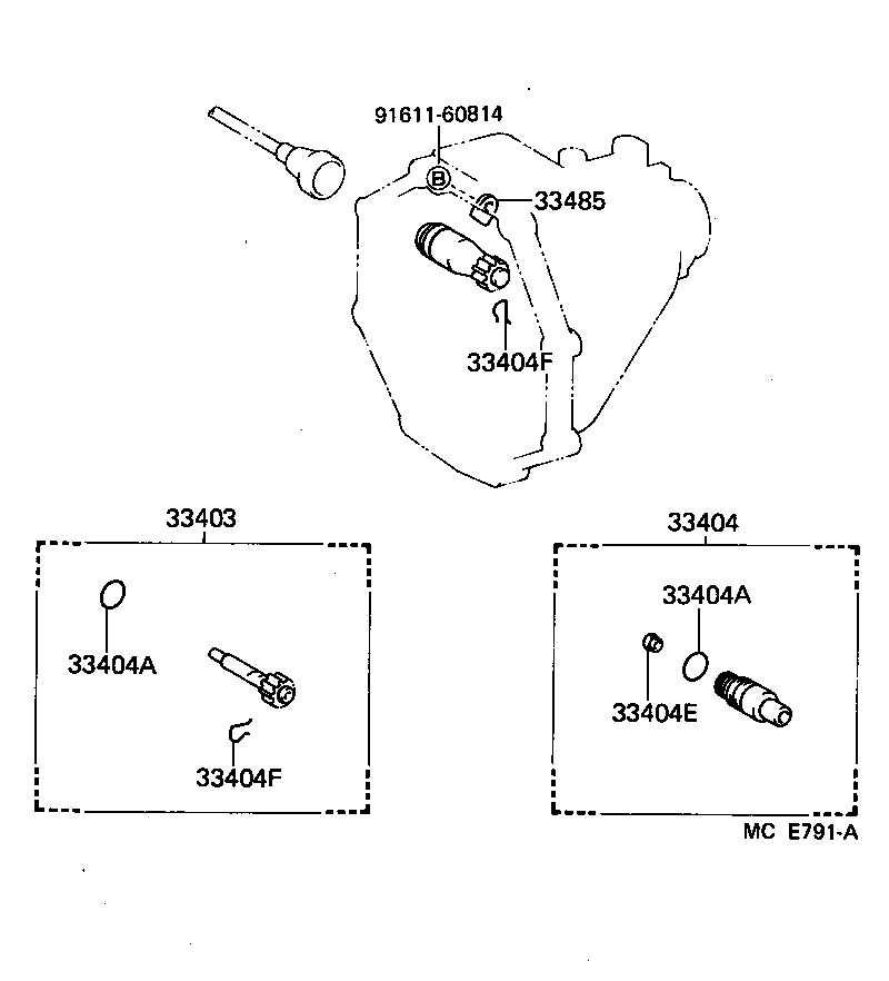  HIACE VAN WAGON |  SPEEDOMETER DRIVEN GEAR MTM