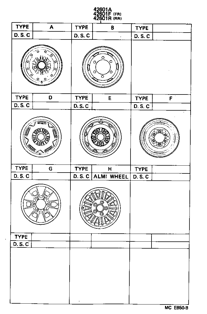  HIACE VAN WAGON |  DISC WHEEL WHEEL CAP