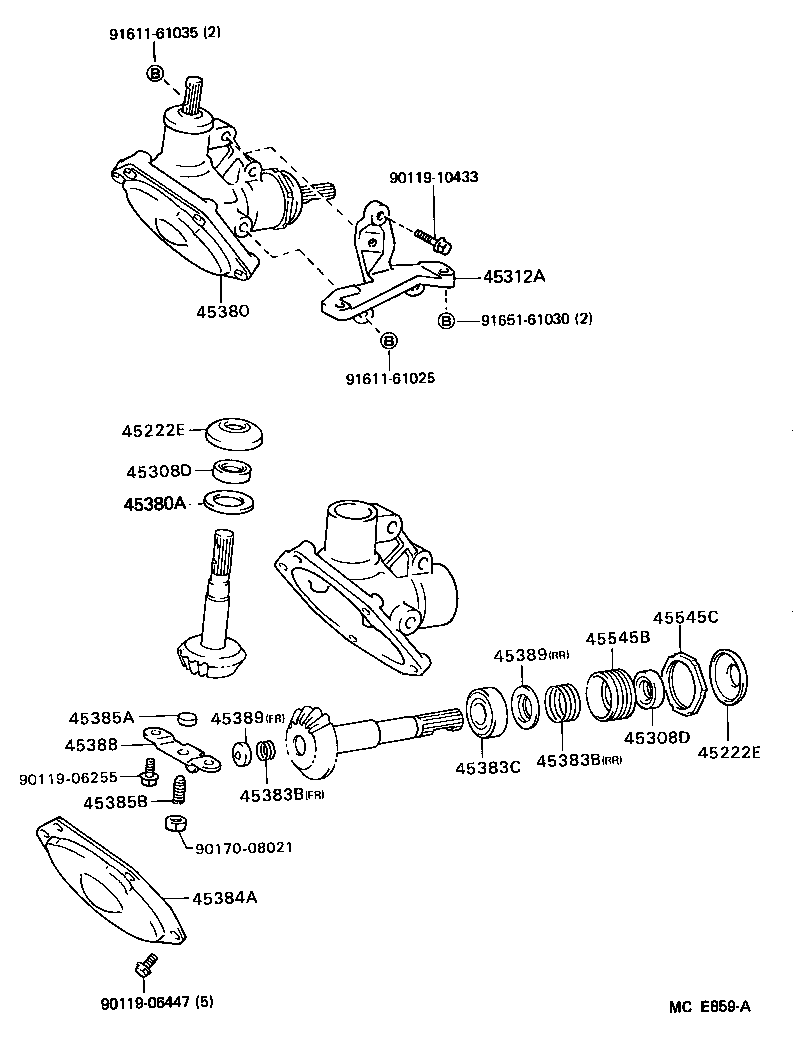  HIACE VAN WAGON |  STEERING COLUMN SHAFT