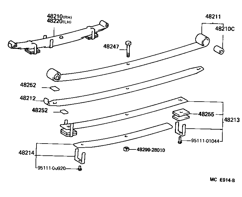  HIACE VAN WAGON |  REAR SPRING SHOCK ABSORBER