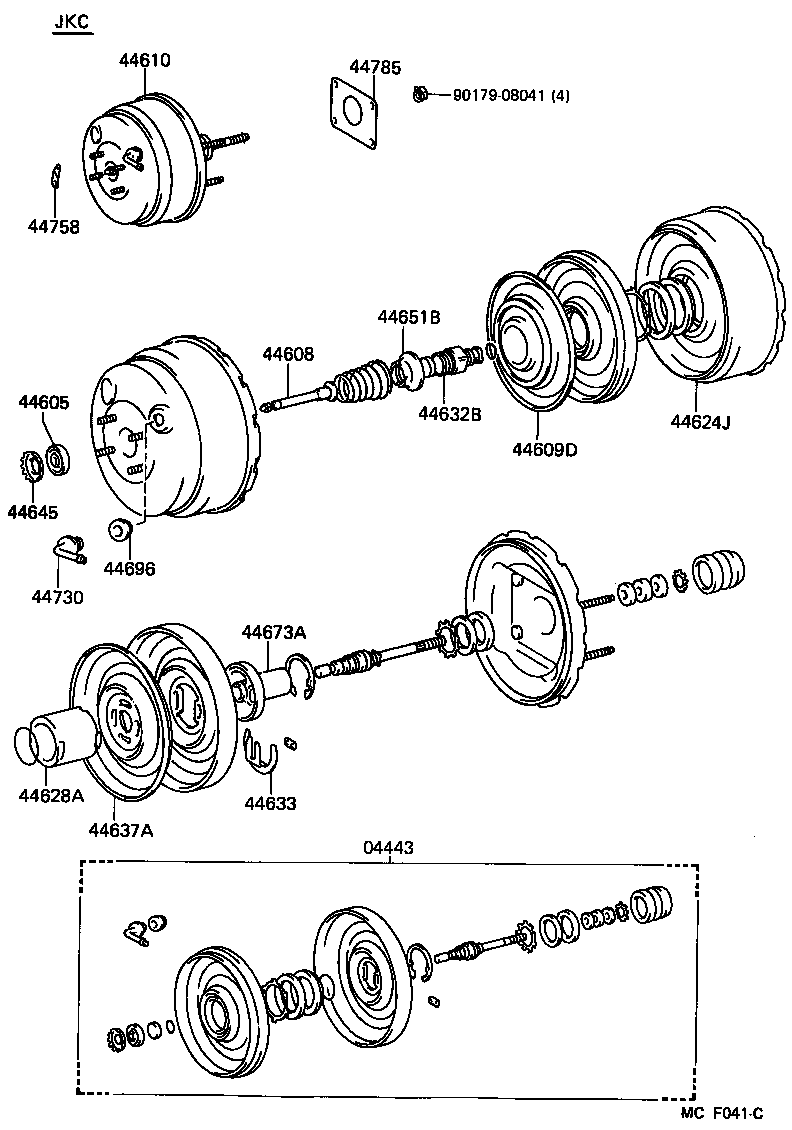  CROWN |  BRAKE BOOSTER VACUUM TUBE