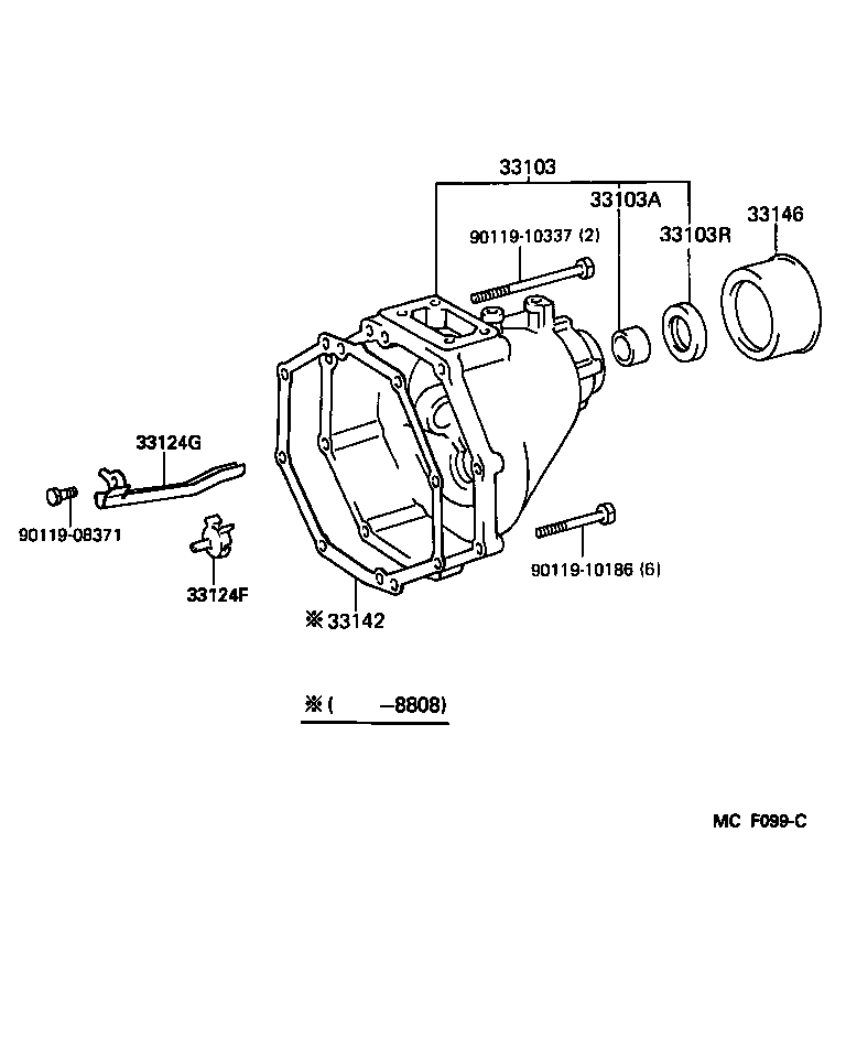  HIACE TRUCK |  EXTENSION HOUSING MTM