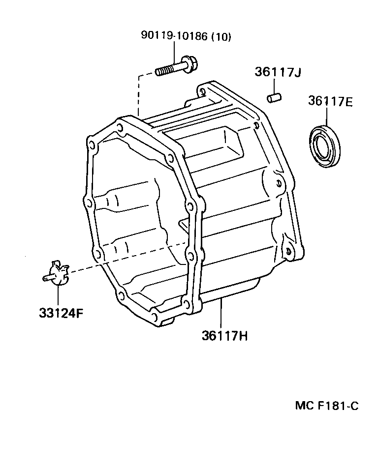  HIACE TRUCK |  EXTENSION HOUSING MTM