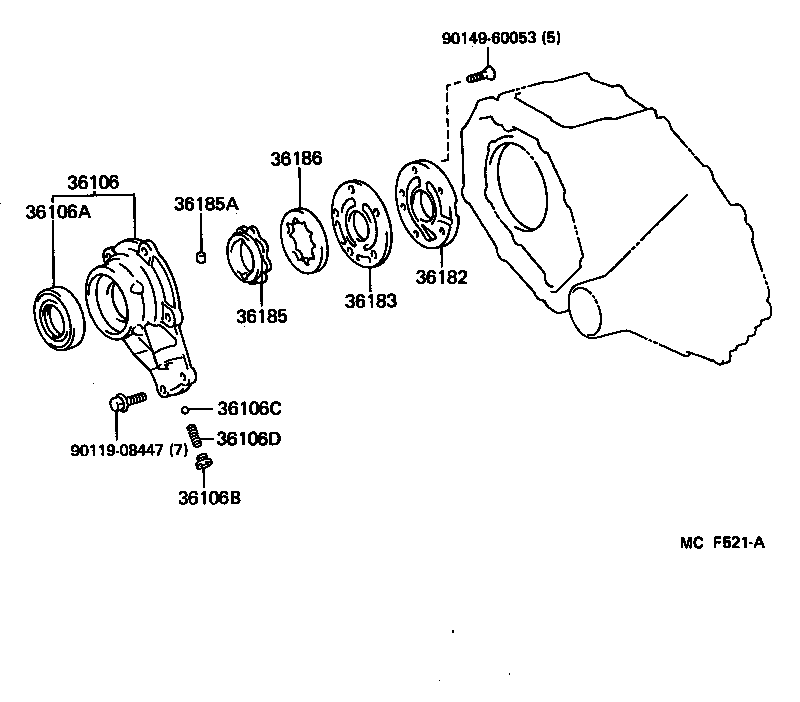  HIACE TRUCK |  TRANSFER OIL PUMP