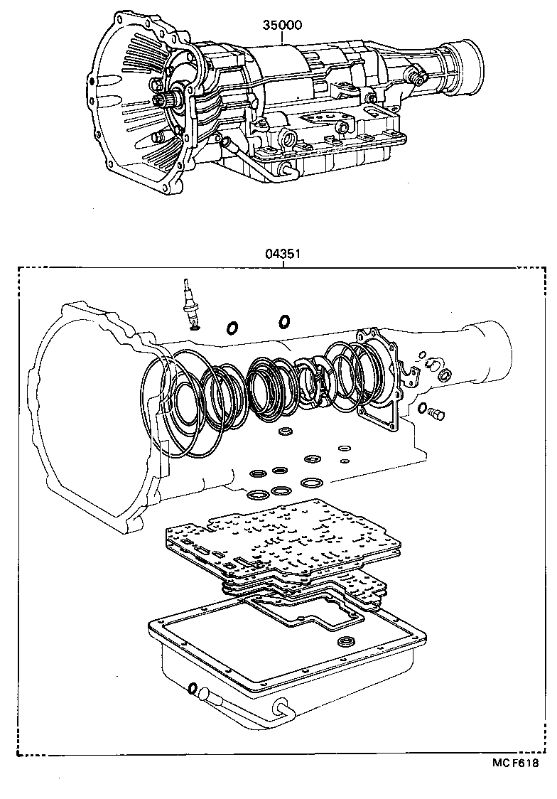  SOARER |  TRANSAXLE OR TRANSMISSION ASSY GASKET KIT ATM