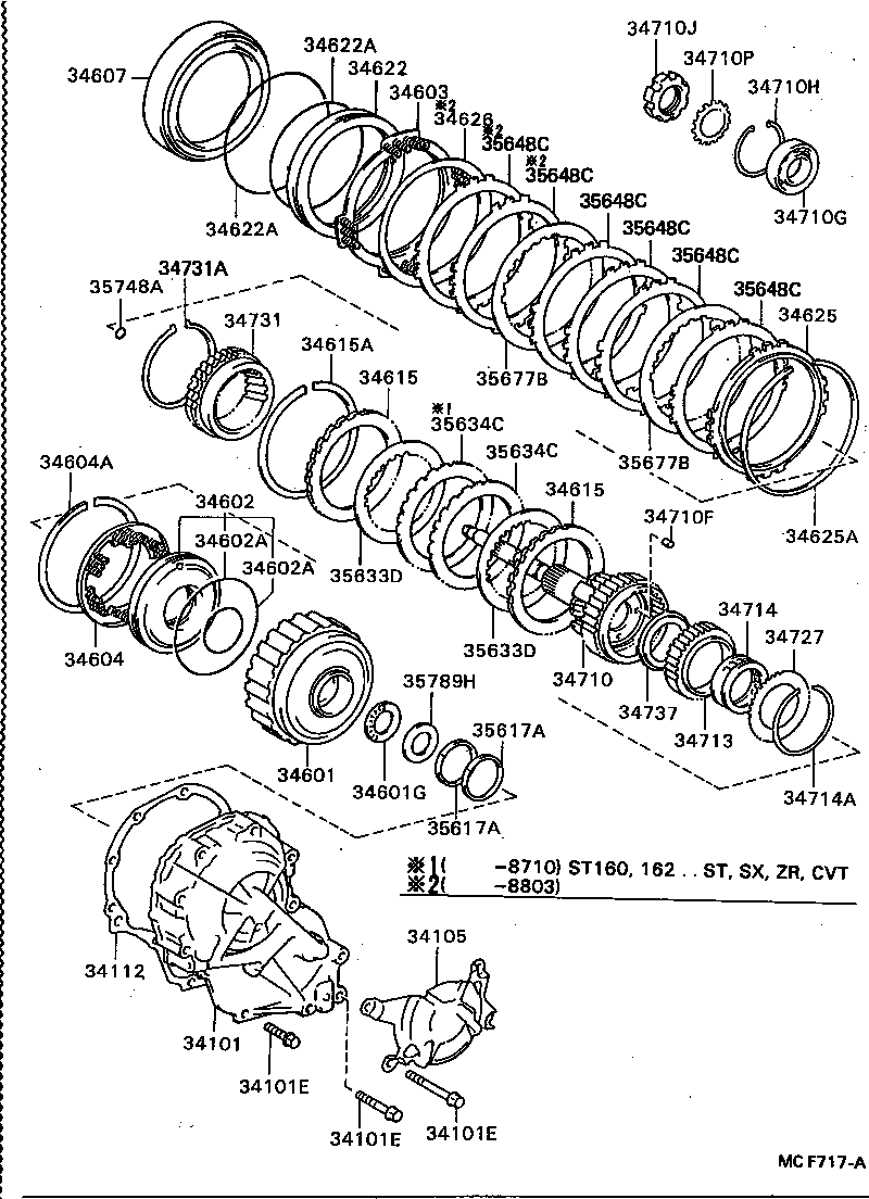  CELICA |  OVERDRIVE GEAR ATM