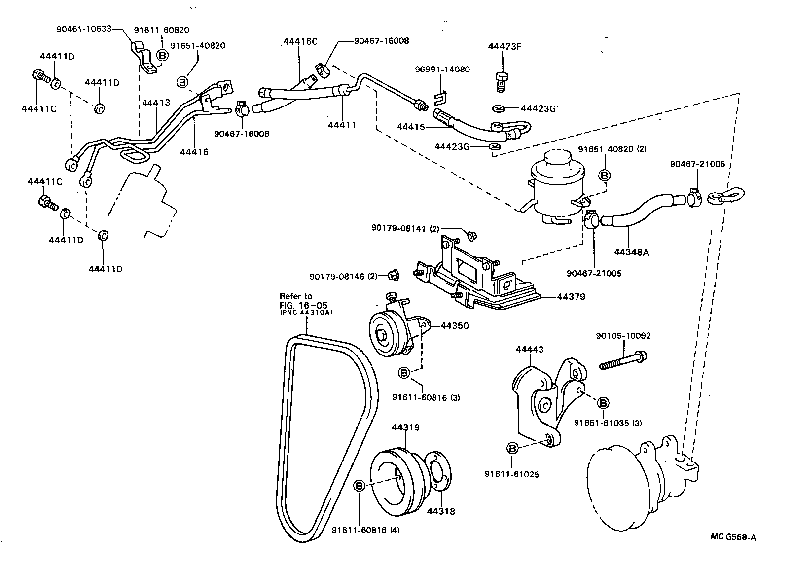  DYNA TOYOACE |  POWER STEERING TUBE