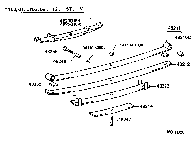  TOYOACE DYNA |  REAR SPRING SHOCK ABSORBER