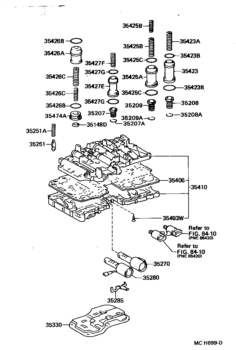  CELSIOR |  VALVE BODY OIL STRAINER ATM