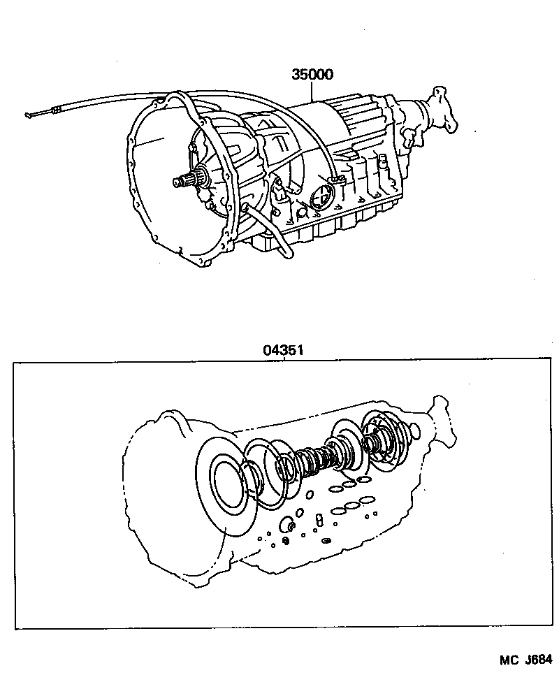  CELSIOR |  TRANSAXLE OR TRANSMISSION ASSY GASKET KIT ATM