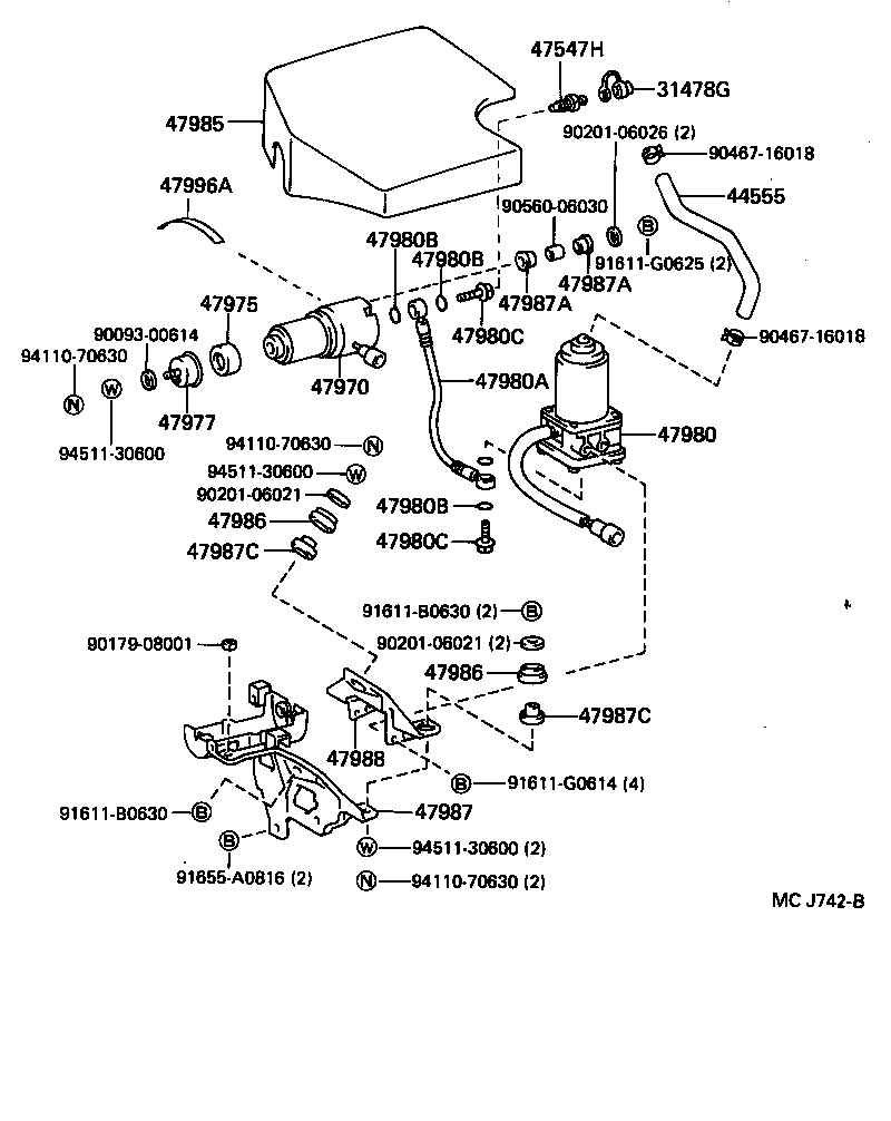  CELSIOR |  BRAKE TUBE CLAMP