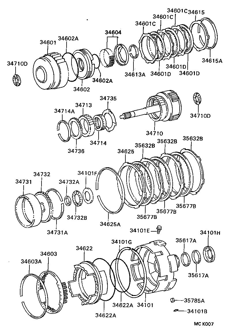  COASTER |  OVERDRIVE GEAR ATM