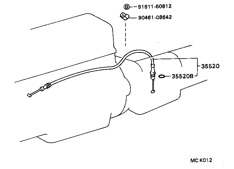  COASTER |  THROTTLE LINK VALVE LEVER ATM