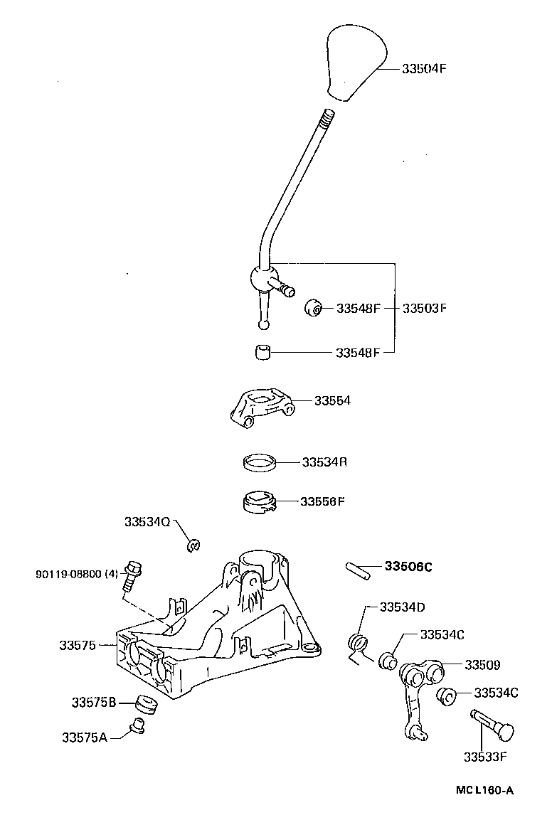  CYNOS |  SHIFT LEVER RETAINER