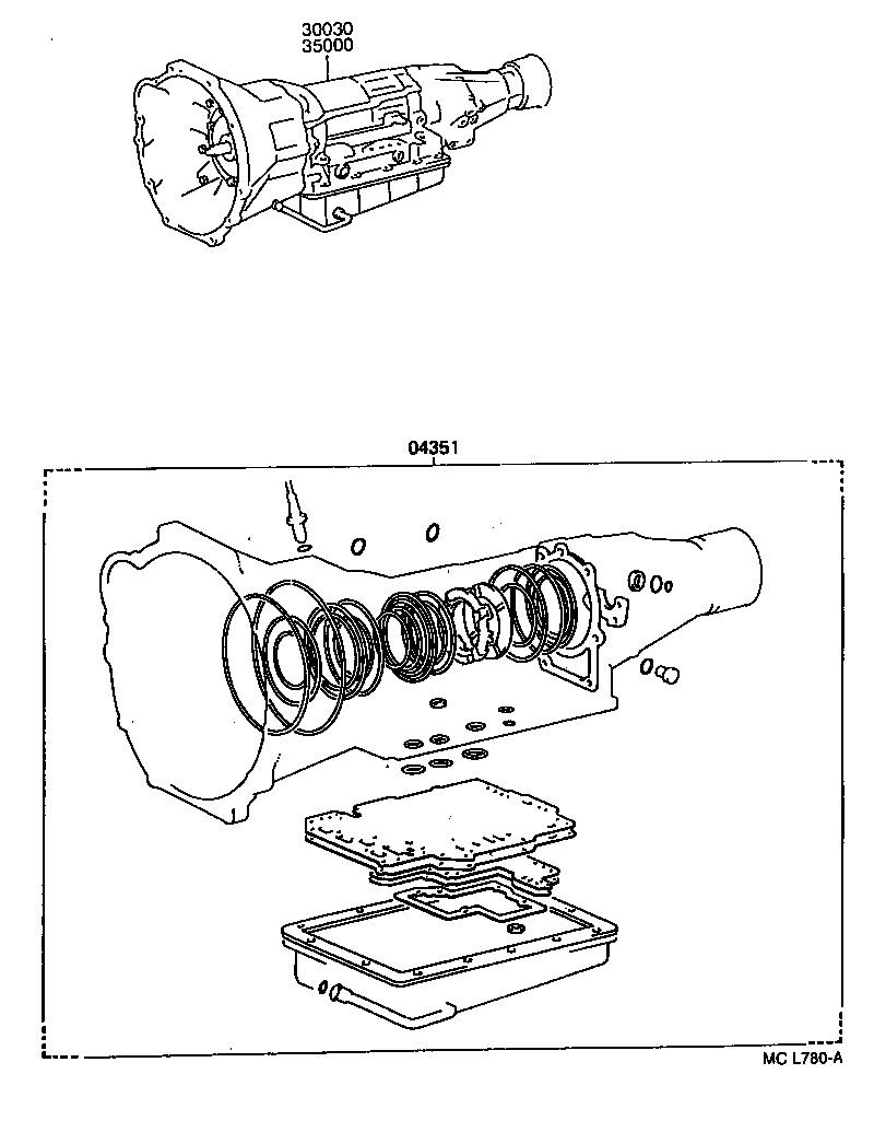  DELIBOY |  TRANSAXLE OR TRANSMISSION ASSY GASKET KIT ATM