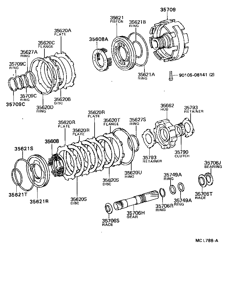  DELIBOY |  CENTER SUPPORT PLANETARY SUN GEAR ATM