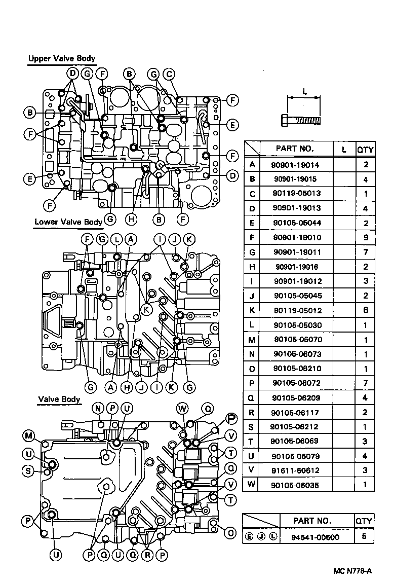  LAND CRUISER VAN |  VALVE BODY OIL STRAINER ATM