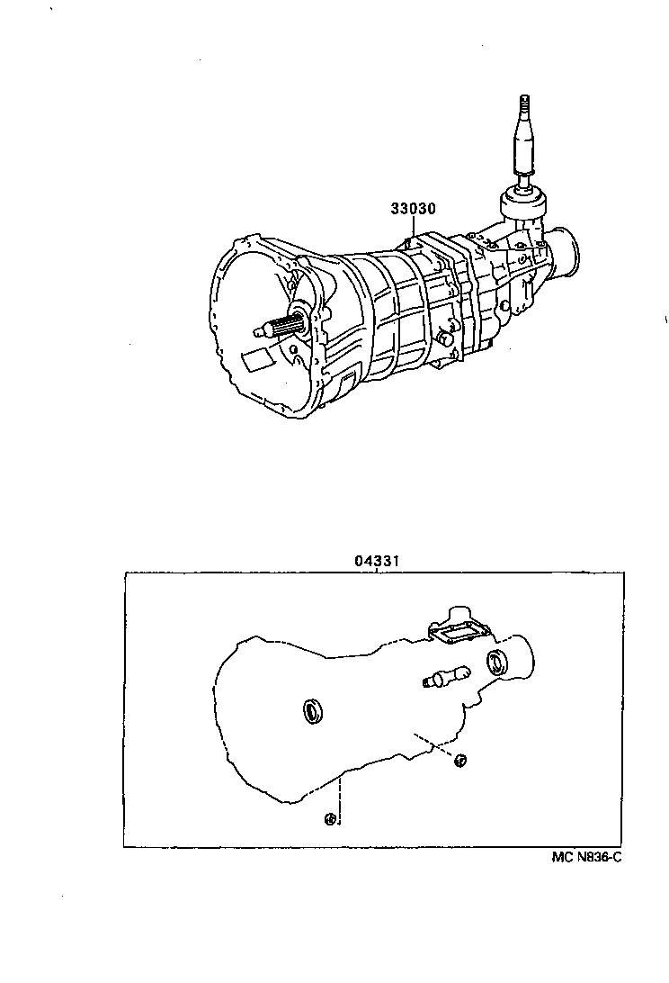  CRESTA |  TRANSAXLE OR TRANSMISSION ASSY GASKET KIT MTM