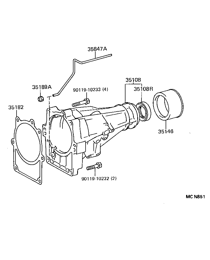  MARK 2 |  EXTENSION HOUSING ATM