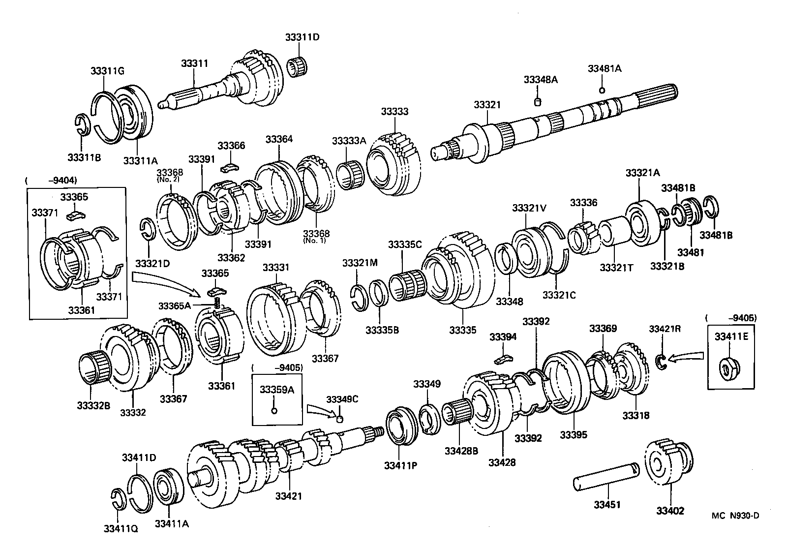  CRESTA |  TRANSMISSION GEAR MTM