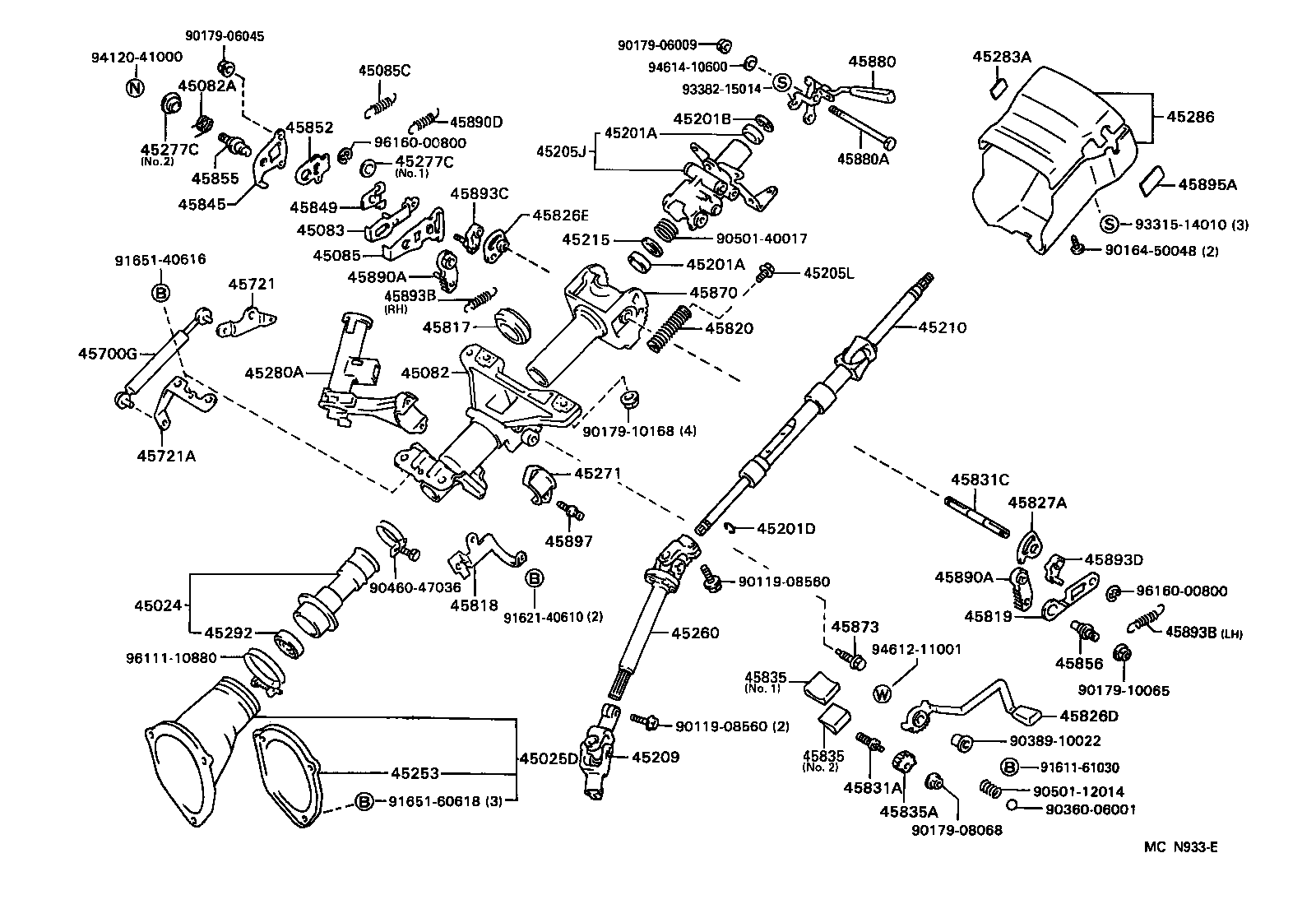  CRESTA |  STEERING COLUMN SHAFT