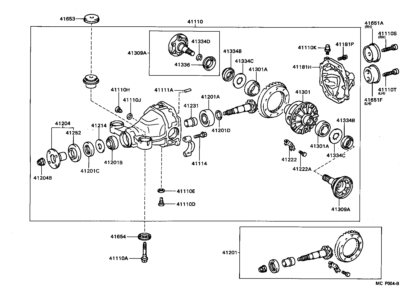  CRESTA |  REAR AXLE HOUSING DIFFERENTIAL