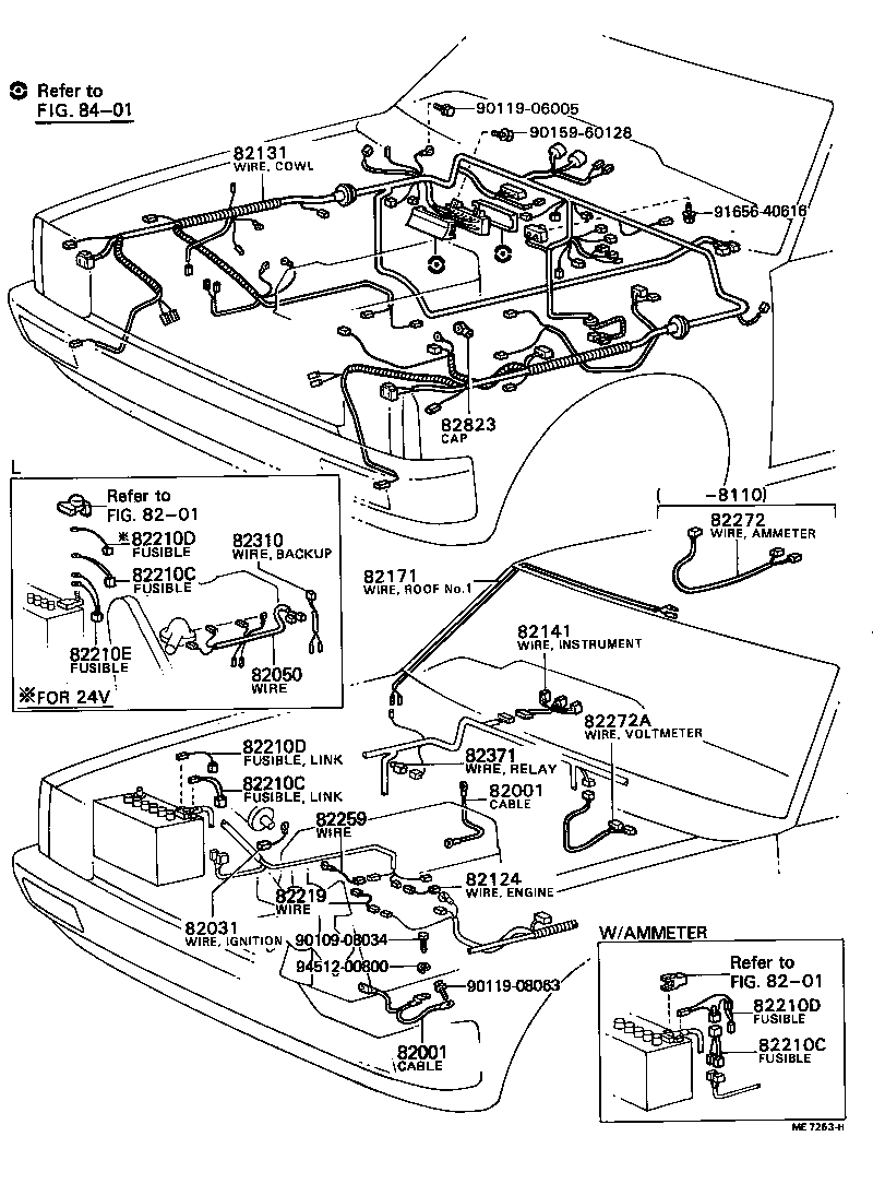  HILUX |  WIRING CLAMP