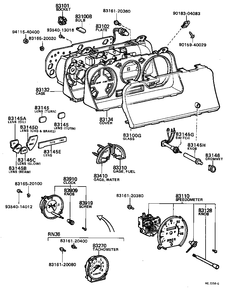  HILUX |  METER