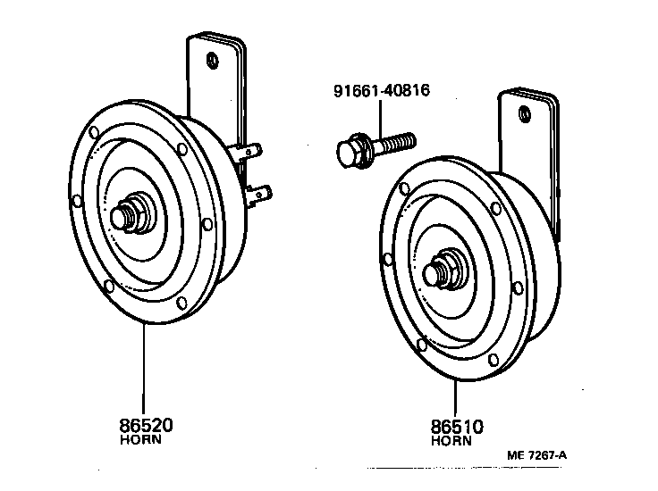  HILUX |  HORN