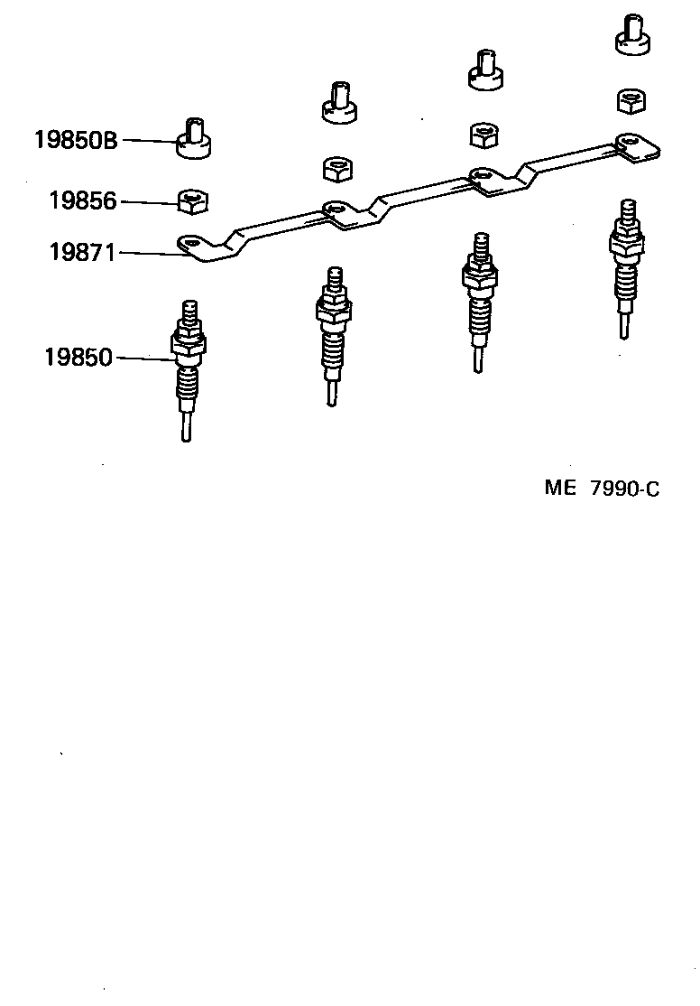  STARLET |  IGNITION COIL SPARK PLUG