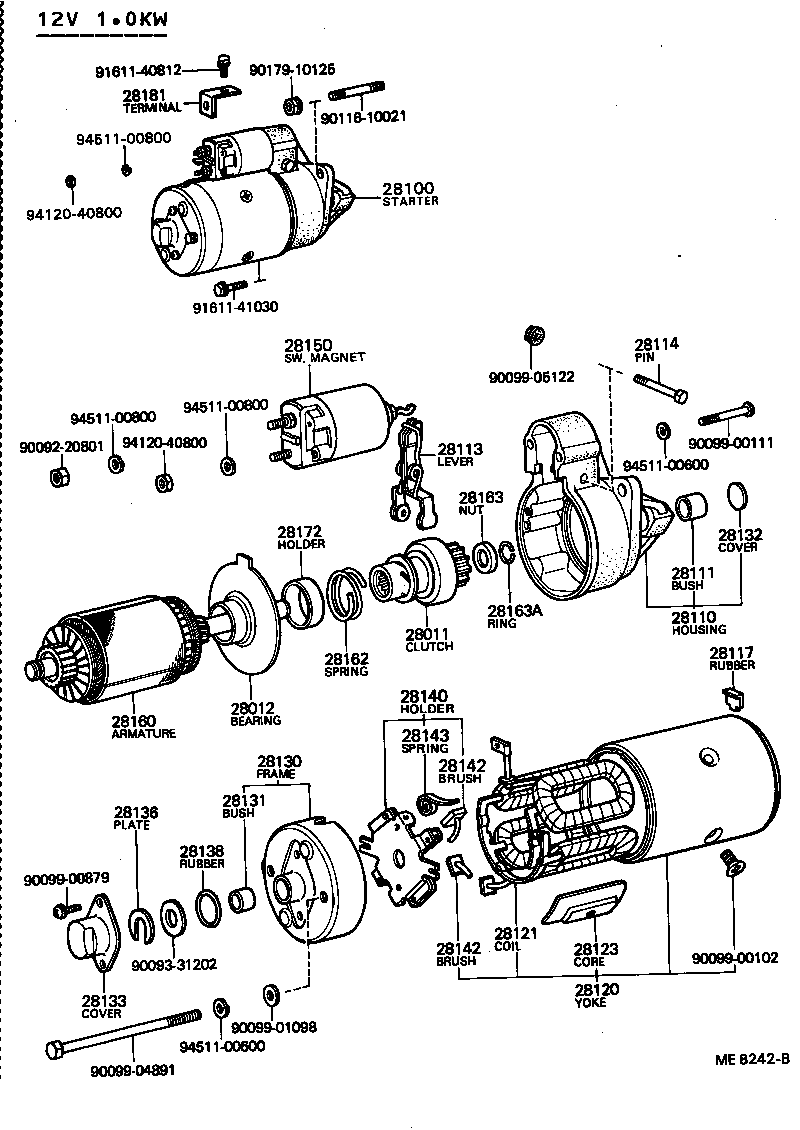  HILUX |  STARTER