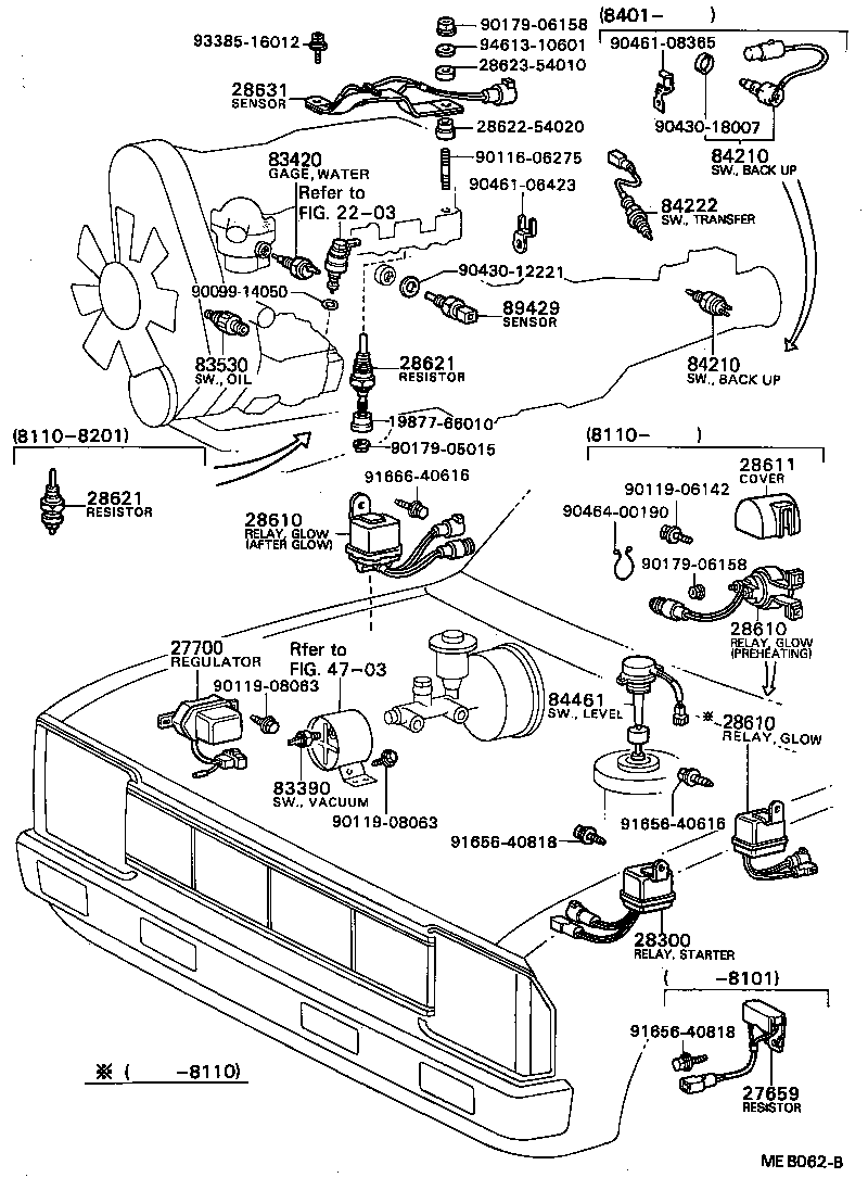  HILUX |  SWITCH RELAY COMPUTER