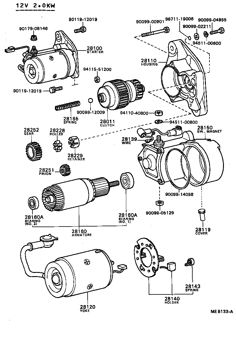  HILUX |  STARTER