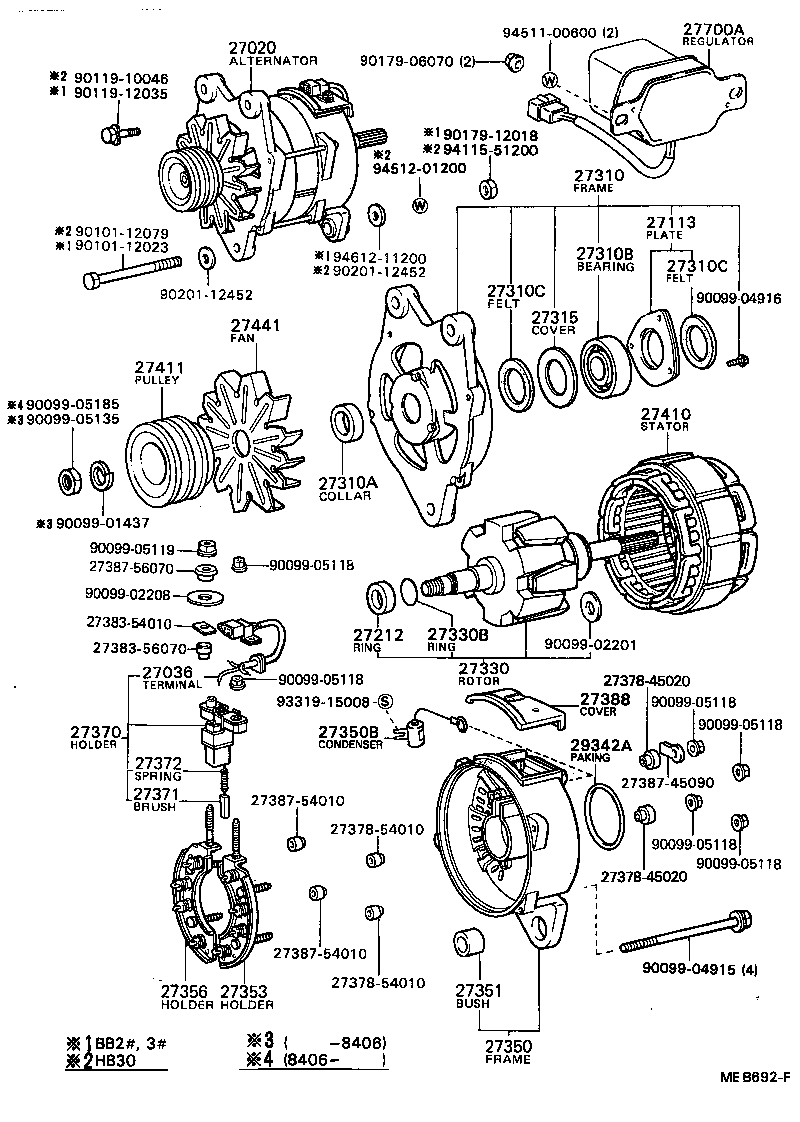  COASTER |  ALTERNATOR