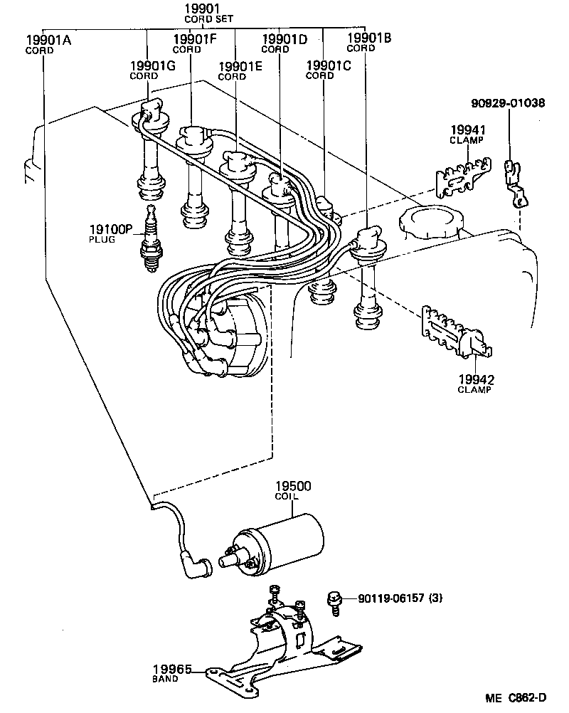  CHASER |  IGNITION COIL SPARK PLUG