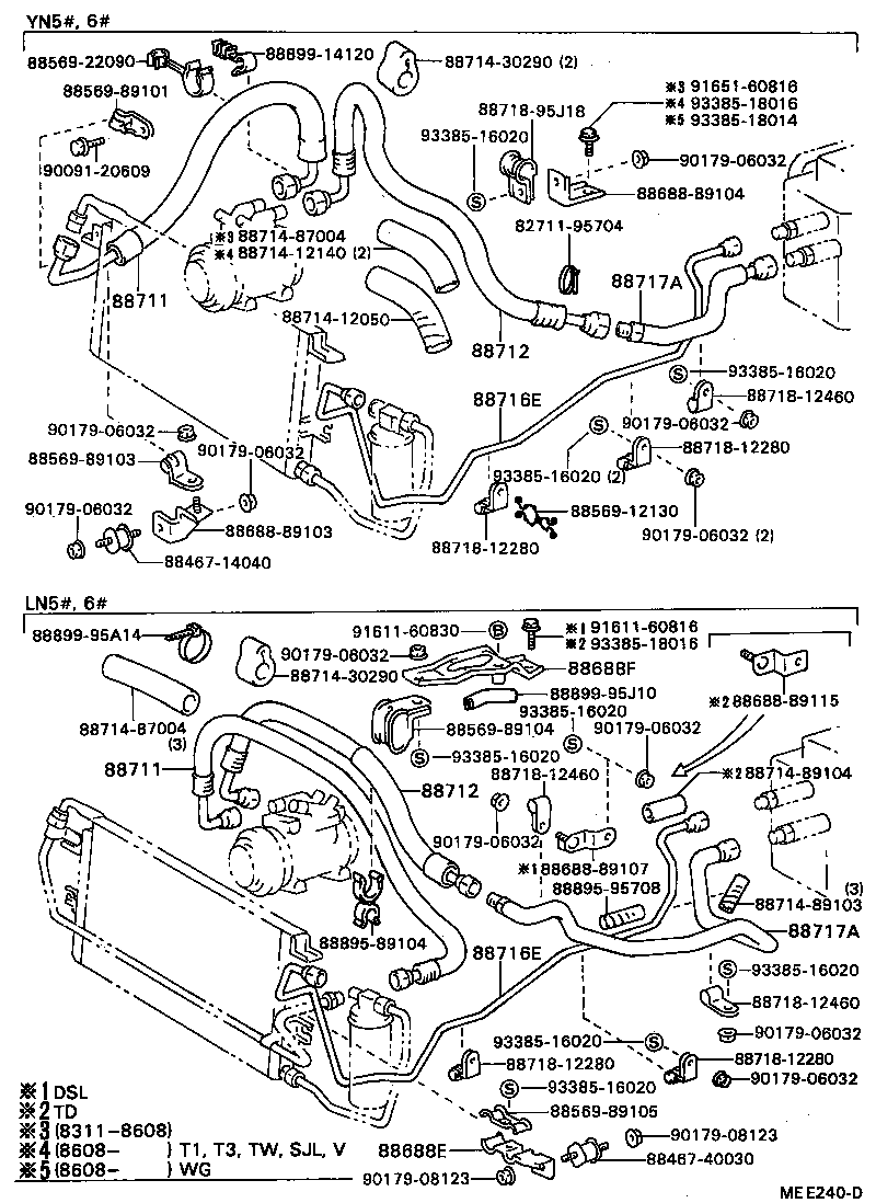  HILUX |  HEATING AIR CONDITIONING COOLER PIPING