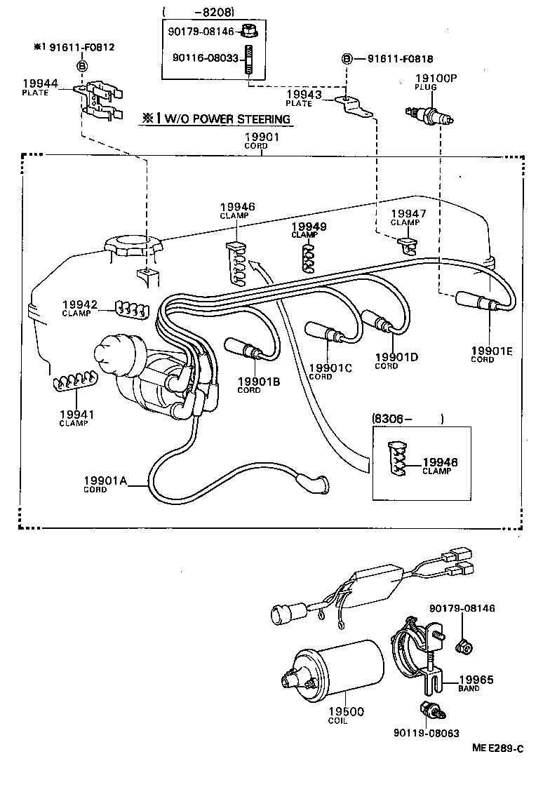  COASTER |  IGNITION COIL SPARK PLUG