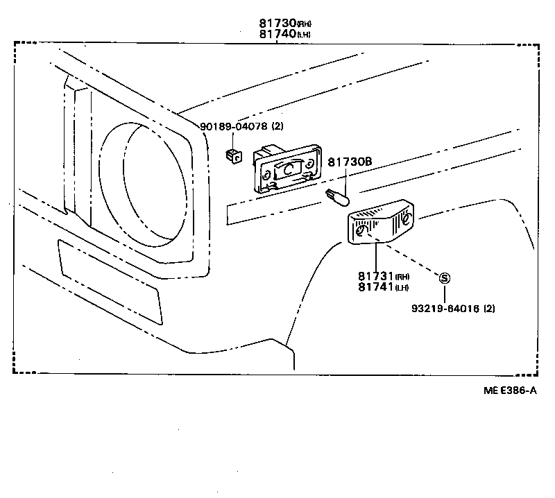  BLIZZARD |  SIDE TURN SIGNAL LAMP OUTER MIRROR LAMP