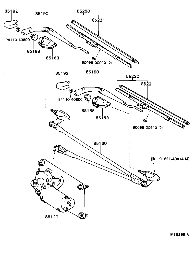  BLIZZARD |  WINDSHIELD WIPER