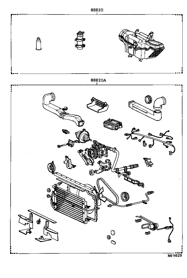  HILUX |  HEATING AIR CONDITIONING SET