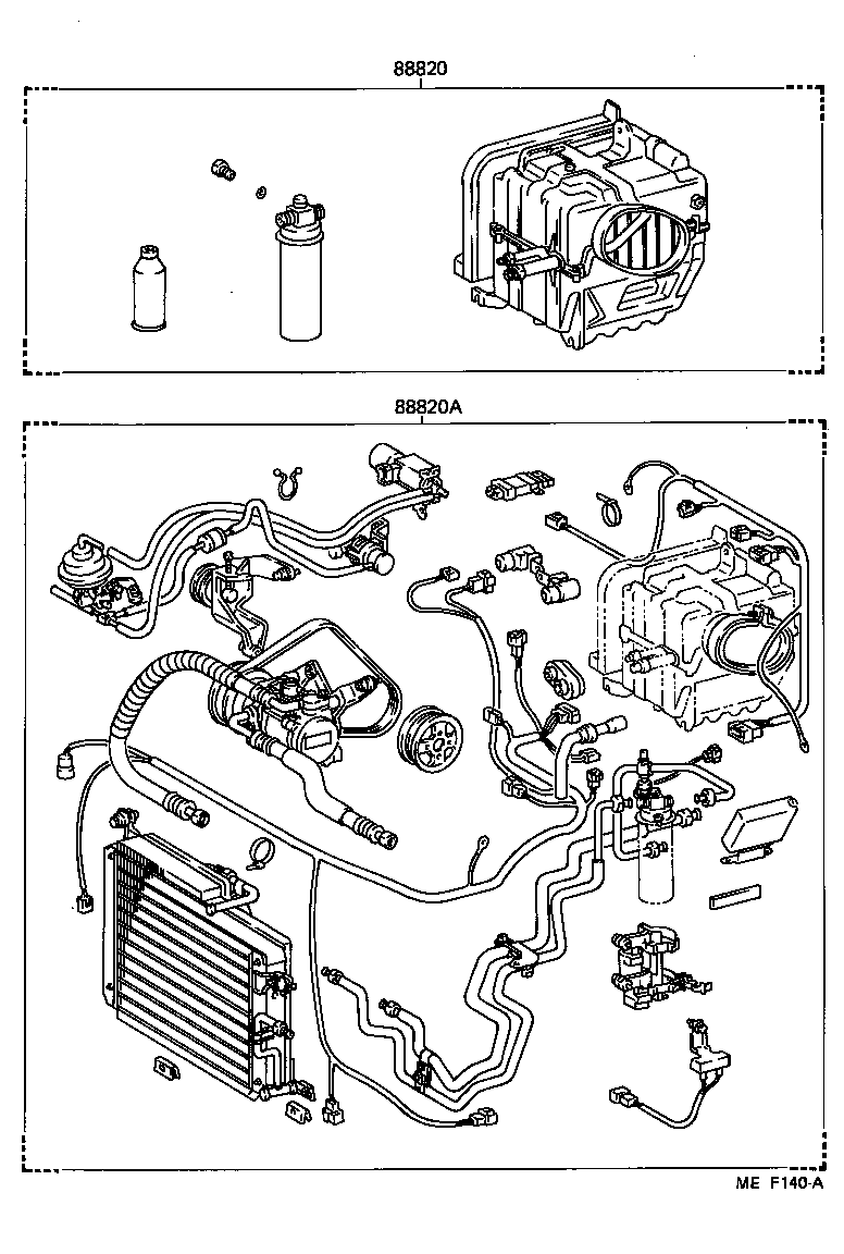  STARLET |  HEATING AIR CONDITIONING SET
