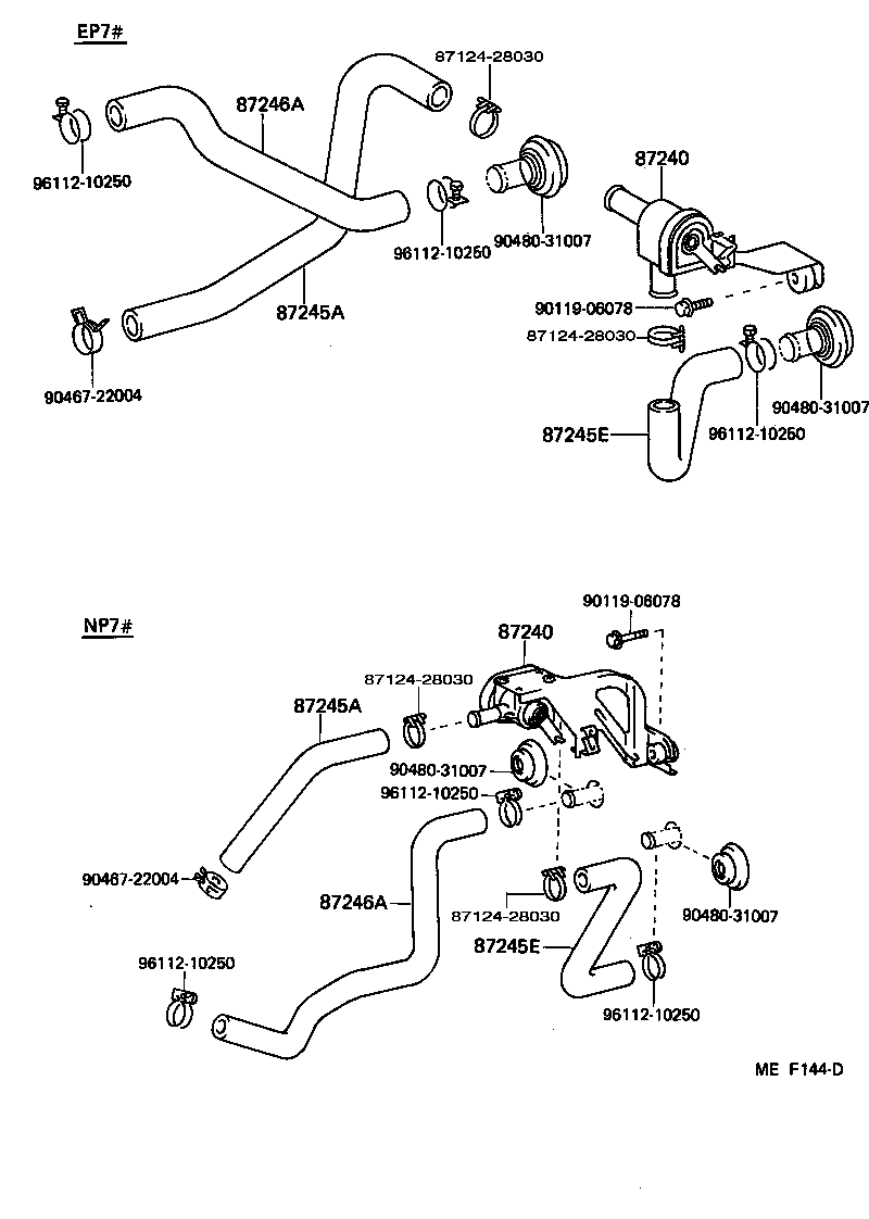  STARLET |  HEATING AIR CONDITIONING WATER PIPING