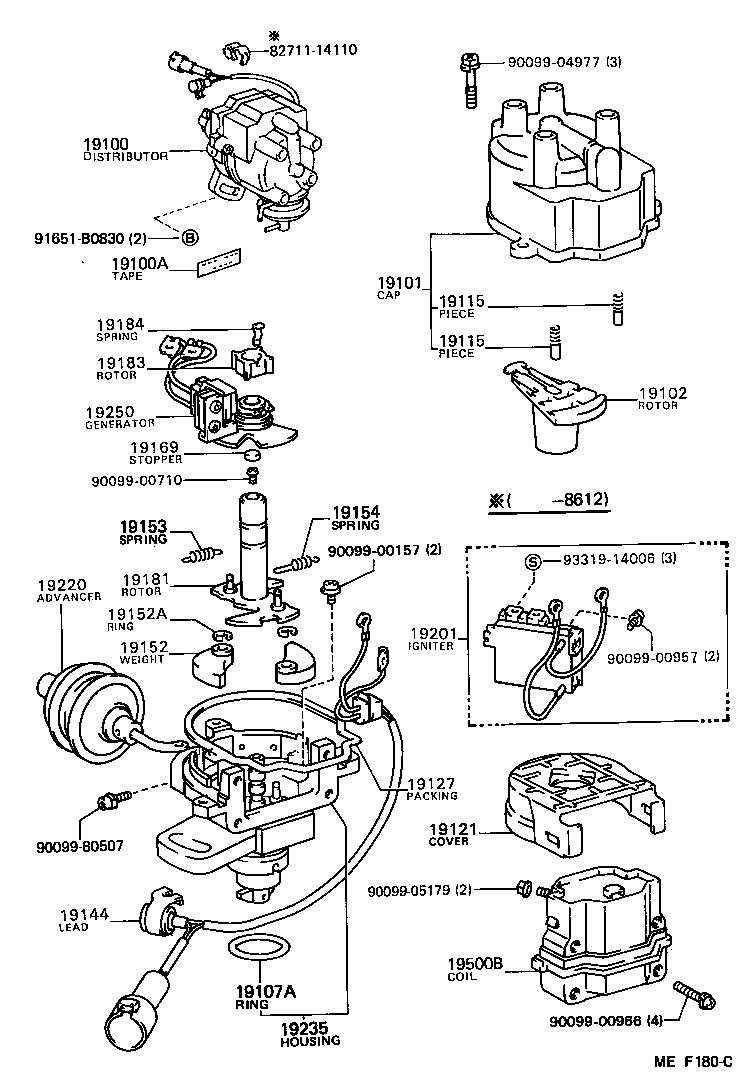  STARLET |  DISTRIBUTOR