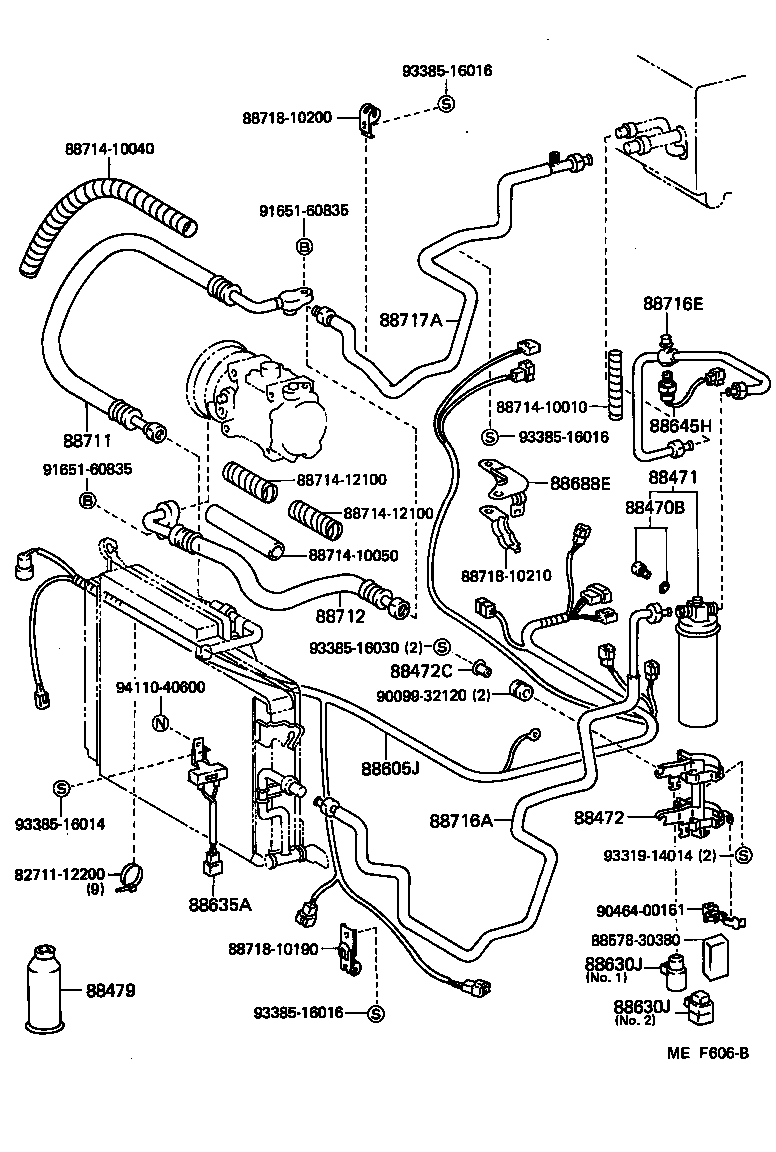  STARLET |  HEATING AIR CONDITIONING COOLER PIPING