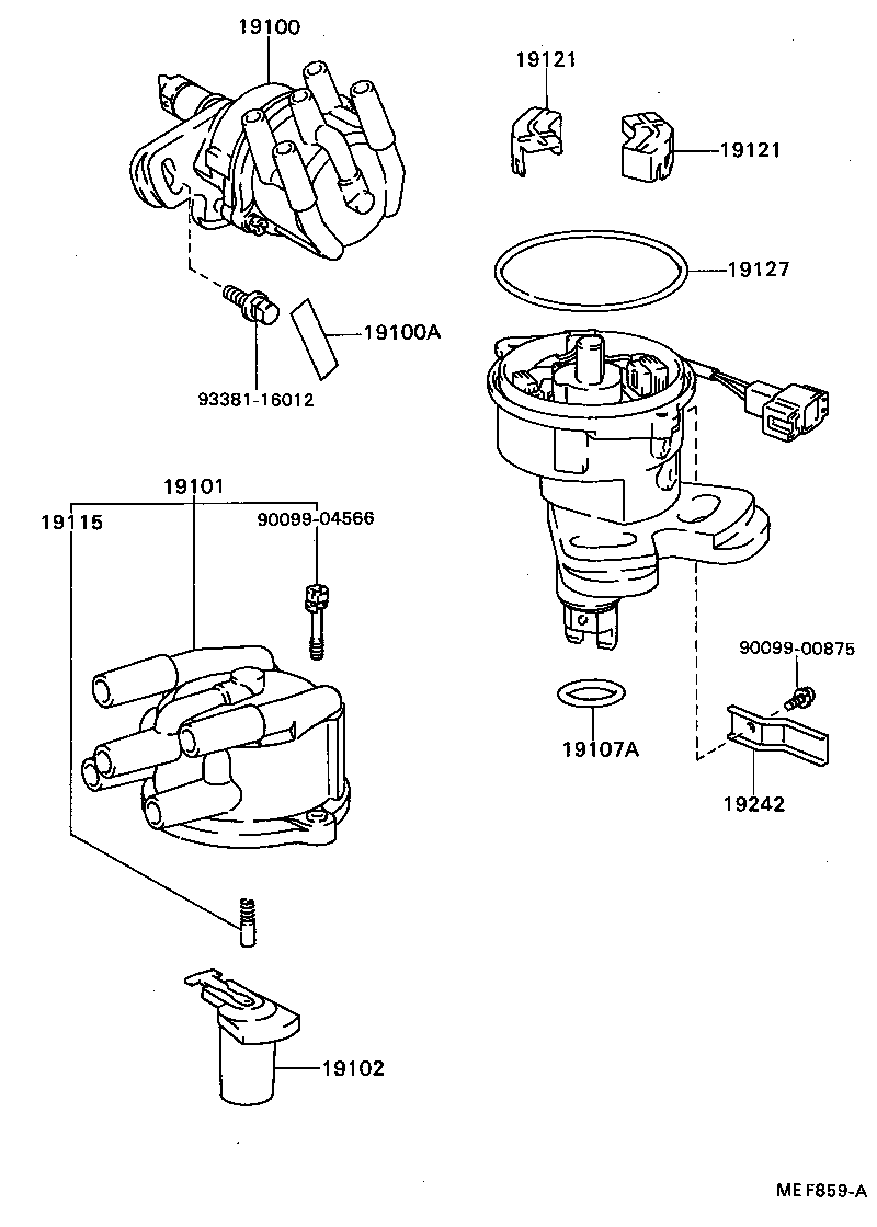  CAMRY VISTA |  DISTRIBUTOR