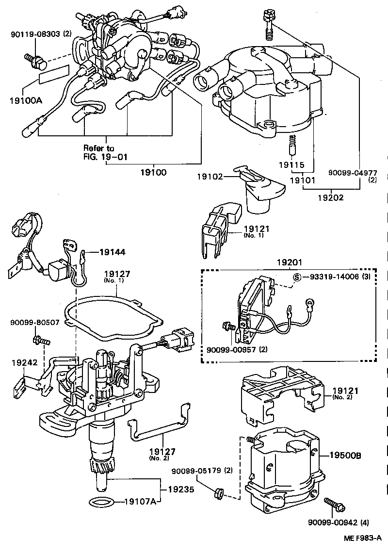  CAMRY VISTA |  DISTRIBUTOR