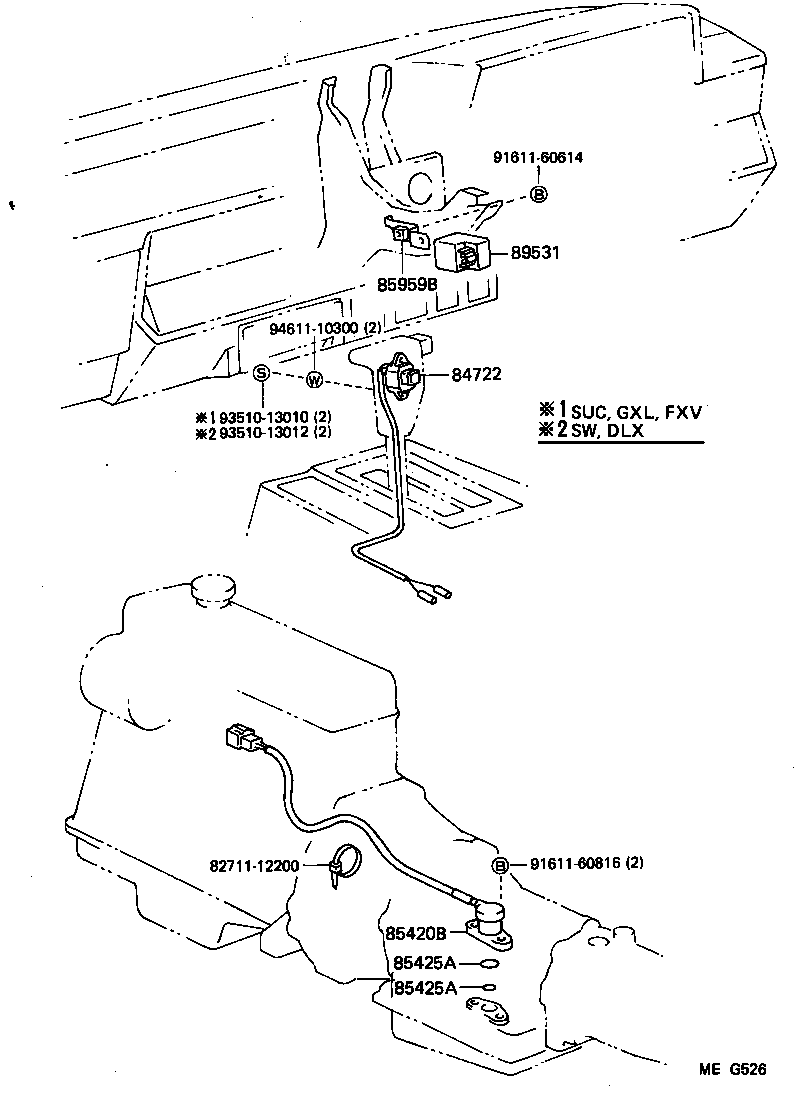  LITEACE VAN WAGON |  OVERDRIVE ELECTRONIC CONTROLLED TRANSMISSION